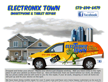 Tablet Screenshot of electronixtown.com